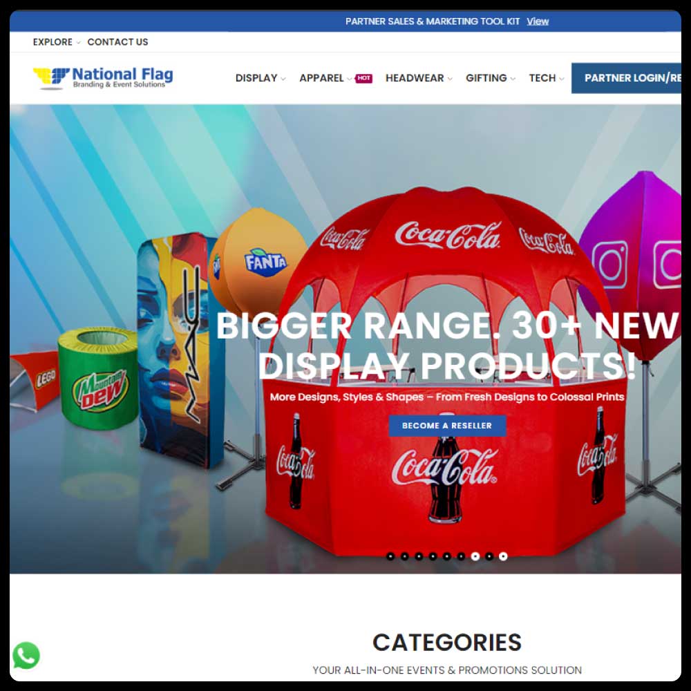 Website project thumbnail